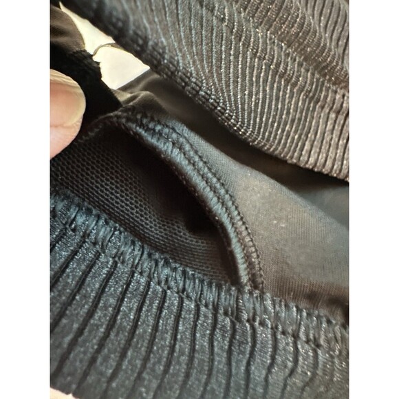 AERIE Offline Shiny Ribbed Stretch‎ Medium Support Sports Bra SIZE MEDIUM - Picture 3 of 7